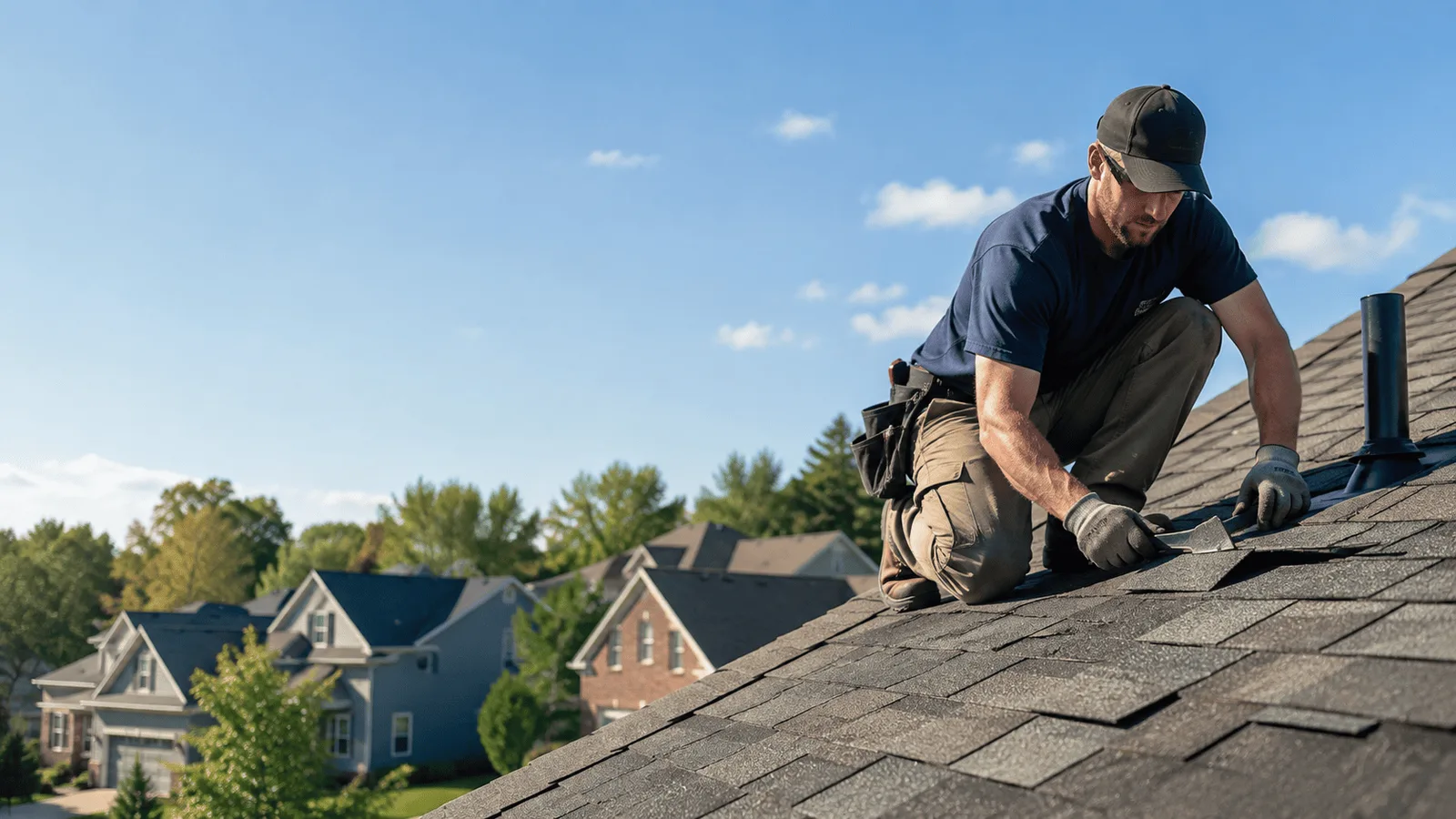 Roof Leak Repair in Rushsylvania, OH near me